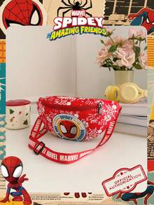 1 Túi đeo hông nam họa tiết Người Nhện được cấp phép chính thức của Marvel, túi đeo chéo đa năng, túi đeo vai thường ngày cho bé trai, túi đeo ngực nhẹ có dây đeo điều chỉnh được, ví đựng tiền xu hoạt hình, túi đeo bụng, lý tưởng cho nam giới, bé trai, thanh thiếu niên, người hâm mộ trẻ tuổi, học sinh, hoàn hảo cho việc đi học hàng ngày, vui chơi ngoài trời, tham quan công viên giải trí, các chuyến đi nghỉ lễ, thể thao. - Nhiều màu - Xem 11