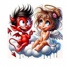 1片/2片/3片装红白精灵热转印贴片，持久耐用熨烫贴纸，适用于DIY T恤、连帽衫、牛仔裤、卫衣、背包、夹克、手提包、枕头等。 - L - 查看 2