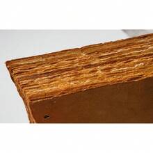 Wanderings Vintage A5 6-Ring Blank Binder Planner Inserts - 8 1/4 X 5 5/8\ - Thick Handmade Antiqued Blank Loose Leaf A5 Paper Refills Compatible With Filofax 6 Hole 35 Sheets 70 Pages - 復古無襯裡 - 查看 4