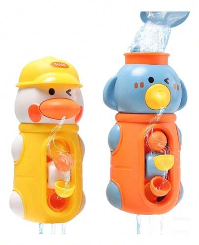 Tendencia2pcs Juguete Baño Bebévortibotas De Agua Para NiñosCalidad premium