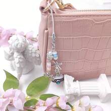 Y2K Cute Phone Charms Set - Aesthetic Cherry,Flower, Butterfly & Star Cell Phone Straps, Kawaii PhoneAccessories For Bag Keychain, , Camera Decor - 布朗相機 - 查看 8