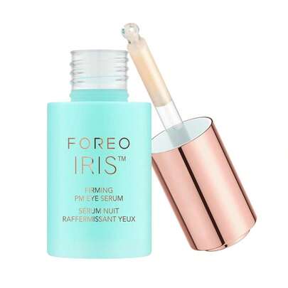 Foreo IRIS Firming PM Eye Serum - Retinol - Mushroom Extract - Vitamin E - Bakuchiol - Travel Size Treatment Products - Dark Circles &Amp; Bags - Fragrance Free - All Skin Types - 05 Oz