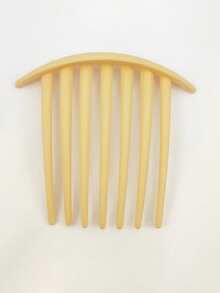 1 Bag 9.5cm Leopard Print Elegant Polystyrene (PS) Side Comb, Suitable For Everyday Wear - Multicolor - View 17