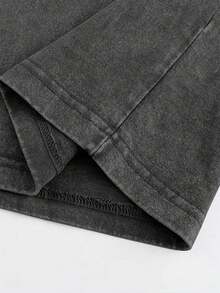 230g Washed And Used T-Shirt, Front Tito's Handmade Vodka Logo, Back With "AUSTIN TEXAS Tito's HANDMADE Vodka" Circular Text And Brand Logo, Tito's Vodka Theme - màu đen - Xem 5