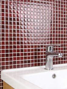 WalDecoo 5/10/20片马赛克自粘防溅瓷砖，10英寸*10英寸自粘墙砖，适用于厨房、浴室、壁炉、房车等。 - 馬賽克 - 查看 12