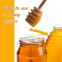 LZYMSZ  24Pcs Honey Dipper Sticks, Wooden Honey Sticks, 4.1 Inch Honeycomb Stick, Mini Honeys Stirrer Stick For Honeys Jar Dispense Drizzle And Wedding Party Gift First Birthay Baby Shower Decor - 4 Inch - View 4