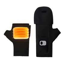 这款加热手套配备数字显示屏、3 档可调节温度设置（45°C、50°C、55°C）、2000mAh 电池和双面加热技术。它可以精确加热手掌和手背，并能锁定温度。 - 黑色 - 查看 7