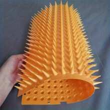 Drapak dla koni, drapak dla zwierząt do użytku na zewnątrz, odpowiedni dla koni, bydła, kóz, owiec i innych zwierząt gospodarskich; pomoc w pielęgnacji zwierząt gospodarskich; sprzęt do pielęgnacji zwierząt gospodarskich - 2-częściowy grzebień z twardym włosiem - Zobacz 9