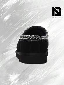 UGG Tasman II Slipper Black-Outdoor & Snow Day Wear Shoes With Cloud-Level Comfort, Low-Profile Casual Design For Autumn Winter Prefect Thanks Giving Day & Chrismas Gift – Snow Boots- 1174671 BLK - 黑色 - 查看 4