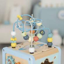 TendenciaCubo Educativo De Actividades Del  Espacio - Tooky Toy Azul ClaroCalidad premium - Azul claro - Ver 7