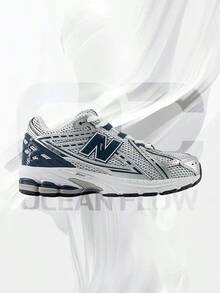 New Balance 1906R White Silver Green (GS)– Lifestyle Sneakers – Shoes For Youth/Women - Vintage -Spring & Summer-Inspired Running Shoes, Shock-Absorbing Comfort, Gym To Streetwear Casual Wear-Mother's Day Gifts-Father's Day Gift–GC1906CE - White/Silver/Green - 查看 2