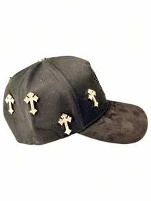 [Envío urgente][Oferta exclusiva]Gorra Barbas B Chrome 24k Hats Mod B Cruces Negro Unitalla - negro - Ver 9