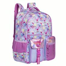 Mochila de Costas + Lancheira Térmica Cosmic Cat - Malva - Visão 3