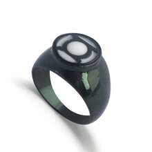 Anillo de Linterna Verde que brilla en la oscuridad, mercancía de la película de superhéroes poderosa, regalo perfecto para cumpleaños, vacaciones, Día de San Valentín, colección, Pascua, actividad manual, recuerdo de fiesta, fiesta infantil, interesante, regalo creativo para adolescentes - Multicolor - Ver 8
