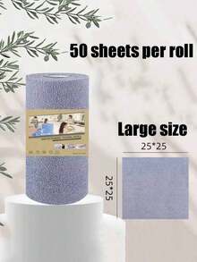1 Cuộn (20 cái/50 cái) Khăn lau vi sợi tái sử dụng - Thấm hút cao, Khăn lau có thể xé, Có 2 kích cỡ, 25*25cm-20*20cm, Chống trầy xước, Có thể giặt máy, Khăn lau nhà bếp, Khăn lau phòng tắm, Khăn lau bếp lò, Khăn lau xe hơi, Khăn đa năng, Thích hợp cho gia đình, nhà bếp, nhà hàng, phòng tắm, phòng ngủ, vệ sinh chi tiết xe hơi, Đồ dùng vệ sinh, Dụng cụ vệ sinh, Quà tặng cho phụ nữ, Đồ dùng nhà bếp, Đồ dùng phòng tắm, Đồ dùng ô tô - Khăn lau có thể xé rời - Xem 13