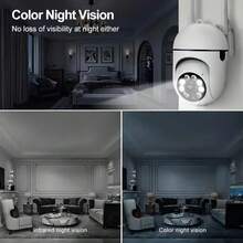1/2/4pcs 1080P HD Smart PTZ Security Camera, Supports Wireless WiFi, Night Vision, Motion Detection Alarm, Smart Tracking, APP Voice Control, Wall-Mounted Indoor Home Monitoring System [Fashionable Design, High-Quality Video, Remote Inspection, Modern Appearance, USB Powered, Indoor Monitoring, Compact & Portable, Reliable & Secure, Essential For Home & Office Security Monitoring, Indoor Surveillance Camera] - White - View 4