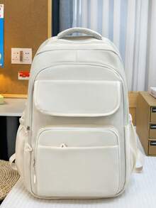 Back To School/Graduation Season Fashion New Commuting & Travel Large Capacity Multi-Function Backpack, Suitable For Various Occasions - Bright - View 13