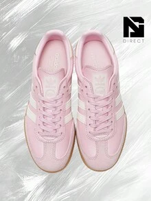 Adidas Samba OG Pink White Gum (GS) - Women's Lifestyle Sneakers – Shoes For Woman-Vintage-Spring & Summer-Inspired Running Shoes, Shock-Absorbing Comfort, Gym To Streetwear Casual Wear-Easter Gift–JR3154 - Footwear Pink/White/Gum - 查看 3