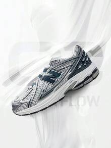 New Balance 1906R White Silver Green (GS)– Lifestyle Sneakers – Shoes For Youth/Women - Vintage -Spring & Summer-Inspired Running Shoes, Shock-Absorbing Comfort, Gym To Streetwear Casual Wear-Mother's Day Gifts-Father's Day Gift–GC1906CE - White/Silver/Green - 查看 1