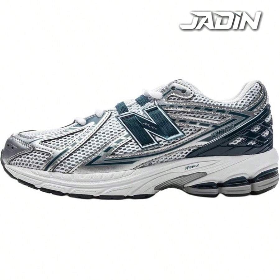 New Balance 1906R Kid ' Women's Silver Metallic Black' Low Top Lifestyle Shoes GC1906ER | Modern Street Style, Comfortable All-Day - 薄荷藍 - 查看 1