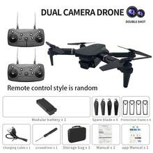 Foldable Remote-Controlled Drone E88 Equipped With Dual Cameras, USB Rechargeable Lithium Polymer Battery, Wi Fi Remote Control, 720p Video, Indoor Use, Beginner Level, Intelligent Obstacle Avoidance - Multicolor - View 13