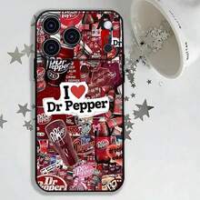 Funda de teléfono Girls Love D-Dr-P-Peppers Drink para 17,16,15,14,13,12,11,Pro,Max,Plus,E,Air,Mini, negra, a prueba de golpes. Accesorios para teléfonos de vacaciones. Ideal para fiestas navideñas, oferta especial de Año Nuevo, funda transparente para teléfono, es la opción de regalo para amigos o familiares. Exquisita Funda Limitada de Edición Festiva para  17 Pro Max Funda Stitch Impermeable Anti-Caída Resistente a los Arañazos Funda 13 Añade un Toque Festivo Funda 16 Cosas Personalizables Estilo Minimalista Nuevo Regalo de Vacaciones Funda para  17 scover de  17 Pro Max - A5 - Ver 2