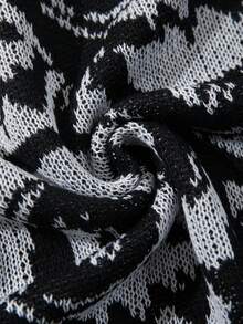 ANDREILEE Spring/Summer New High Street Punk Rock Band Skull Graphic Sleeveless Knit Tank Top For Men - Black - View 11