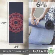 Yoga Mat - Premium 6mm Print Extra Thick Non Slip Exercise & Fitness Mat For All Types Of Yoga, Pilates & Floor Workouts (68\L X 24\W X 6mm Thick) - 粉紅馬拉喀什 - 查看 4
