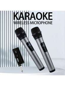 1pc Gold Multipurpose Microphone, Minimalist & Fashionable For Casual Everyday Use - Gold - View 2
