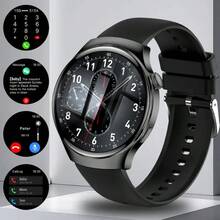 1pc 1.50inch HD Full Touch Screen Smartwatch, 100+ Sports Modes, Pedometer, Weather Forecast, Wireless Call, Message Reminder, Remote Camera, Music Player, DIY Wallpaper, Suitable As Gift For Friends, Couples, Elders - Multicolor - View 12