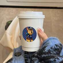 1 pieza Juego de 500 pegatinas de Paw Patrol | 8/10 patrones repetitivos lindos | Adecuado para bolsas de regalo de fiesta de cumpleaños, sobres, embalaje, álbumes de recortes y manualidades, pegatinas divertidas de la caricatura de Paw Patrol - Pegatinas de la Patrulla Canina - Ver 8