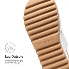 Women's Waterproof 1.69-Inch Slingback Platform Water Sandals Adjustable Casual Lightweight Wedge Chunky Sandals For Beach Vacation Summer Shoes - 白色 - 查看 6