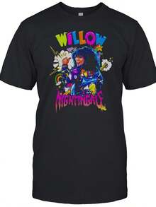 Willow Nightingale Aew Graphic Series Shirt - màu đen - Xem 6