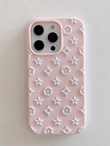 Ốp lưng điện thoại cao cấp mới, chất liệu silicon mềm mại, họa tiết ngôi sao, tương thích với Apple 17 Pro Max, 16 Pro, 17 Pro, 17, 16 Pro Max, màu trơn mờ, chống sốc. - Hồng - Xem 3