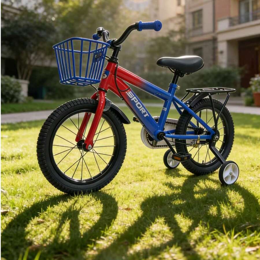 New Magnesium Alloy Bicycle, 12 Inch, 14 Inch, 15 Inch, 18 Inch - Multicolor - View 1