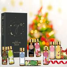 PHATOIL 香氛精油套装 9 瓶装 10ml/0.33fl.Oz 香氛精油套装，适用于肥皂、蜡烛制作、香薰机、加湿器、DIY 香氛 - 椰子香草/白麝香/咖啡/泡泡糖/D-Jador/天使/黑兰花/木兰 - 9 pcs/set-C - 查看 2