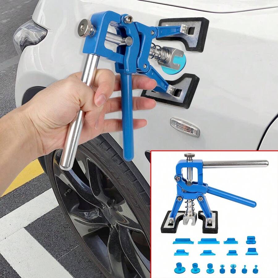 For Car Dents Car Dent Repair Tools Auto Paintless Body Dent Removal Kits Auto Body Suction Cup Repair Tools Car Dent Puller - A - View 1