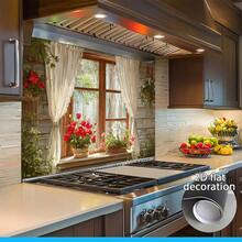 这款单片式橱窗展示贴纸采用逼真的造型，透过窗户传递清新自然的氛围。它是一款厨房墙贴，易于粘贴，采用优质材料制成。适合家居装饰，采用二维平面设计。 - 款式1 - 查看 6