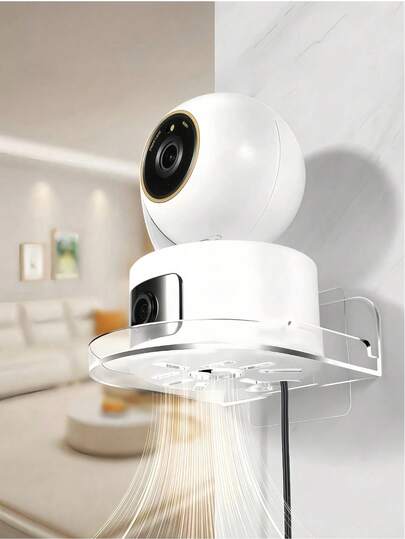 1pc/2pcs Adjustable Wall Mount Bracket, Suitable For Camera, Monitor, TV And Smart Home Accessories, Fit For Office, Living Room And Bedroom, Universal Installation, Sturdy And Space-Saving Design (Random Style)