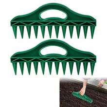 Waterproof Plastic Gardening Seeder Tool, Suitable For Vegetables And Flowers, Ergonomic Handle - Multicolor - View 9