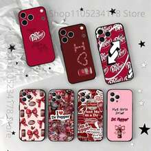 Funda de teléfono Girls Love D-Dr-P-Peppers Drink para 17,16,15,14,13,12,11,Pro,Max,Plus,E,Air,Mini, negra, a prueba de golpes. Accesorios para teléfonos de vacaciones. Ideal para fiestas navideñas, oferta especial de Año Nuevo, funda transparente para teléfono, es la opción de regalo para amigos o familiares. Exquisita Funda Limitada de Edición Festiva para  17 Pro Max Funda Stitch Impermeable Anti-Caída Resistente a los Arañazos Funda 13 Añade un Toque Festivo Funda 16 Cosas Personalizables Estilo Minimalista Nuevo Regalo de Vacaciones Funda para  17 scover de  17 Pro Max - A5 - Ver 10