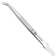 1pc Professional Precision Tweezers Stainless Steel Curved & Straight Tip Set For Jewelry Making Eyebrow Facial Hair Removal Craft Electronics Tweezers Kit For Men Women Professional DIY Enthusiasts Jewelry Makers Craft Workers Beauty Professionals - Multicolor - View 8