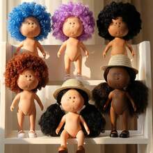 24厘米西班牙土豆娃娃米娅毛绒娃娃，女孩娃娃，西班牙土豆娃娃裸体娃娃 - 彩色 - 查看 2