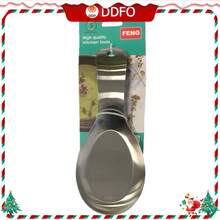 Metal Flat Spoon Rest Counter Cooking Utensils Rest For Kitchen 20 X 85 Cm  Silver From Ddf The Best Price - Silver - View 1