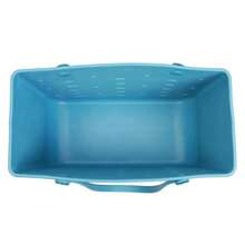 All Purpose, Large EVA Flex Tote – 18in W X 8.75in D X 13in H – Waterproof, Washable - Cool Water - Nước - Xem 7