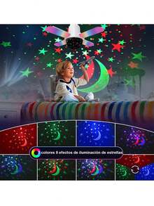 Ventilador de Techo LED Inteligente con Bluetooth | Altavoz RGB Regulable, Control por App y Mando a Distancia - Blanco - Ver 4