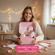 BENNY 2026女士礼品套装 - 600毫升车载杯、香水、化妆包、真丝眼罩 | 放松身心旅行套装，适合情人节、母亲节、生日、婚礼等场合 - 彩色 - 查看 3