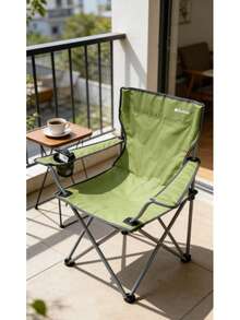 Portable Folding Chair, Lightweight Backrest Fishing Leisure Chair, Camping Beach Chair - Multicolor - View 3