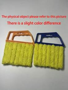 1/2 Pieces Set Handheld Car Window/Door Track Double-Sided Cleaning Brush, Window Sill Cleaner, Blind Dust Remover, Detachable And Washable, Air Conditioning Outlet Cleaning Brush, Gap Cleaning Tool - None - View 10