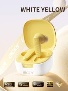Tai nghe Bluetooth không dây nâng cấp của Acer, kiểu dáng nhét tai, nhiều màu sắc để lựa chọn, âm thanh nổi trầm sâu, khử tiếng ồn thông minh, chất liệu silicon mềm mại tạo cảm giác thoải mái, phù hợp cho thể thao, chạy bộ, đạp xe, tương thích với điện thoại và máy tính bảng, phiên bản mới năm 2026. - Một cỡ - Xem 14